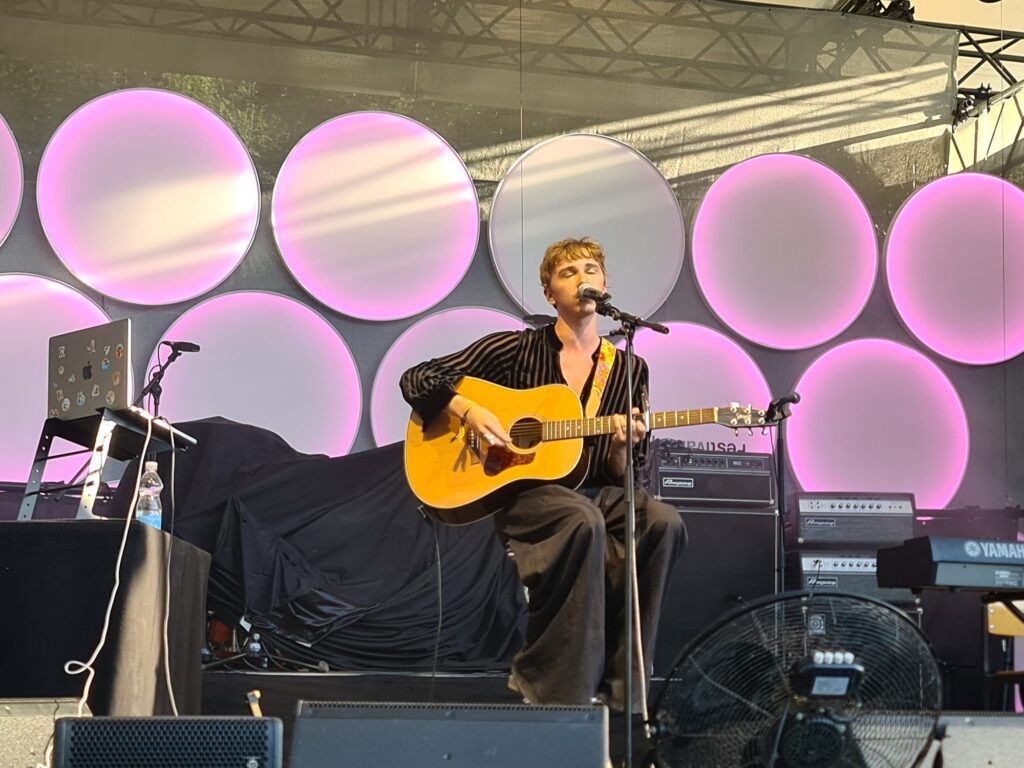 Oskar Haag beim Poolbar-Festival in Feldkirch, 14. August 2026 – Konzertfoto 1