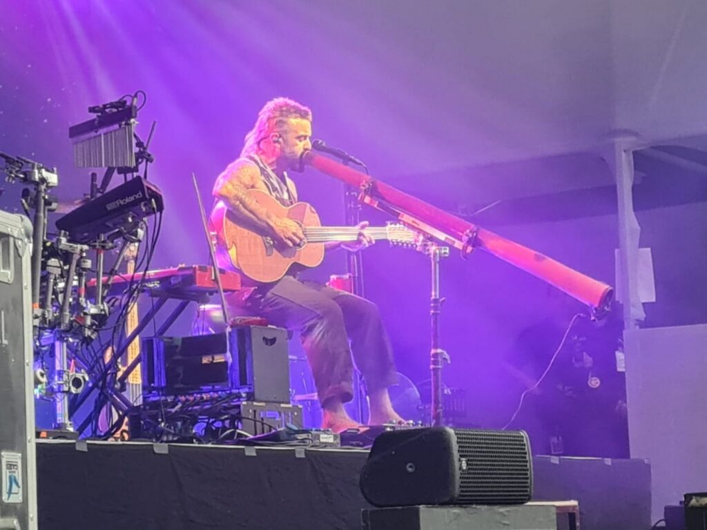 Xavier Rudd beim Poolbar-Festival in Feldkirch, 1. August 2026 – Konzertfoto 1